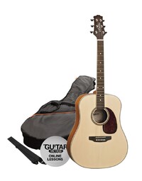 Ashton SPD25 NTM Acoustic Guitar Starter Pack
