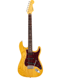 Fender MIJ Limited Stratocaster Raw Ash RW Vintage Natural