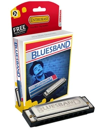 Hohner Enthusiast Series Bluesband Harmonica Key of A
