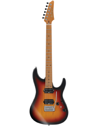 Ibanez Prestige AZ2402 TFF Electric Guitar Tri-Fade Burst Flat