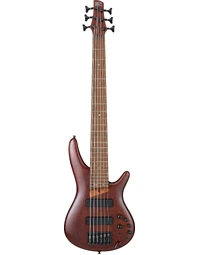 Ibanez SR506E BM 6-String Electric Bass Guitar Brown Mahogany