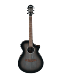 Ibanez AEWC11 TCB Acoustic Guitar - In Transparent Charcoal Burst High Gloss