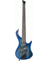Ibanez Bass Workshop EHB1505MS PLF 5-String Multi-Scale Headless Electric Bass Pacific Blue Burst Flat