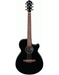 Ibanez AEG50 BK Cutaway Acoustic Guitar W/ Pickup - Black