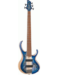 Ibanez BTB845 CBL 5 String Bass Guitar - Cerulean Blue Burst Low Gloss