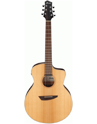 Ibanez PA230E NSL PA Solid Top Modified Jumbo Acoustic Guitar Satin Top Natural