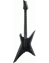 Ibanez XPTB620 BKF Iron Label Xiphos Electric Guitar - Black Flat