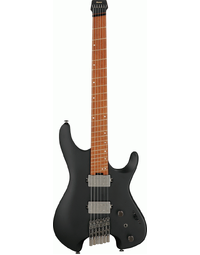 Ibanez QX52 BKF Headless Electric Guitar Black Flat
