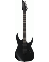 Ibanez RGRTB621 BKF Iron Label Electric Guitar - Black Flat