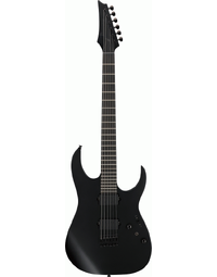 Ibanez RGRTB621 BKF Iron Label Electric Guitar - Black Flat