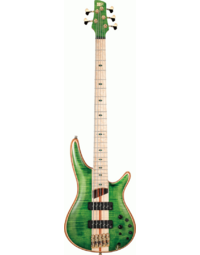 Ibanez SR5FMDX EGL Premium 5 String Electric Bass - Emerald Green Low Gloss