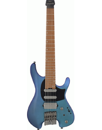 Ibanez Q547 BMM Headless 7-String Electric Guitar Blue Chameleon Metallic Matte