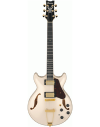 Ibanez AMH90 IV Artcore Expressionist Thinline Hollowbody Electric Guitar Ivory
