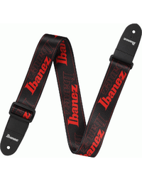 Ibanez GSD50RD Guitar Strap Red