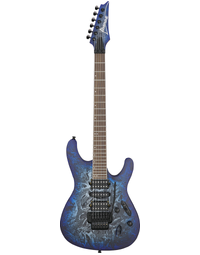 Ibanez S770 CZM Electric Guitar Cosmic Blue Frozen Matte