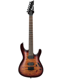 Ibanez S621QM DEB Quilted Maple Top Electric Guitar Dragon Eye Burst