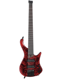Ibanez Bass Workshop EHB1505 SWL 5-String Poplar Burl Top Electric Bass Stained Wine Red Low Gloss