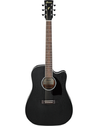 Ibanez PF16MWCE WK PF Dreadnought Acoustic Guitar w/ Pickup Weathered Black Open Pore