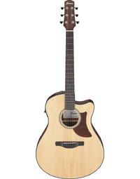 Ibanez AAM50CE OPN Advanced Acoustic Solid Top Auditorium Acoustic Guitar w/ Pickup Open Pore Natural