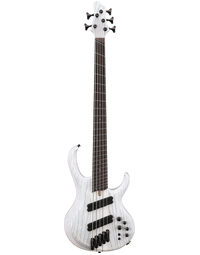 Ibanez Bass Workshop BTB865MS TWF 5-String Multi-Scale Electric Bass Transparent White Flat