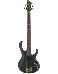 Ibanez Bass Workshop BTB605LM BKF 5-String Electric Bass Black Flat