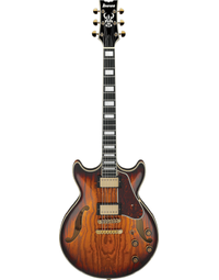 Ibanez AM93QA VVH Artcore Expressionist Thinline Semi-Hollowbody Electric Guitar Vintage Violin High Gloss