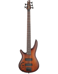 Ibanez SR505AL MHL Left-Handed 5-String Electric Bass Mahogany Brown Burst Low Gloss