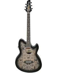 Ibanez TCY10PA BKB Talman Acoustic Guitar w/ Pickup Transparent Brown Black Burst High Gloss