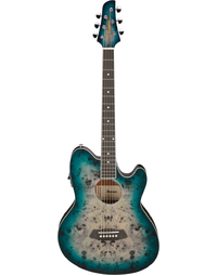 Ibanez TCY10PA CBS Talman Acoustic Guitar w/ Pickup Cosmic Blue Starburst High Gloss