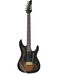 Ibanez Premium AZ41P1EW NGT English Walnut Top Electric Guitar Natural Grey Burst
