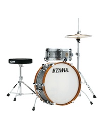 Tama CLUB-JAM Mini 2-Piece Complete Kit W/ 18" Bass Drum - Galaxy Silver (GXS)