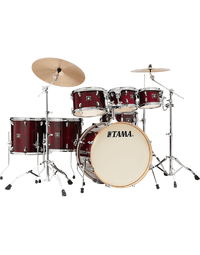 Tama CL72S PGGP Superstar Classic Maple 7-Piece Drum Kit Gloss Garnet Lacebark Pine