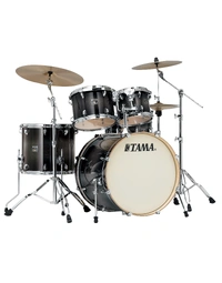 TAMA CL52KS TPB SUPERSTAR CLASSIC 5-PIECE DRUM KIT WITH 22" BASS DRUM - TRANSPARENT BLACK BURST