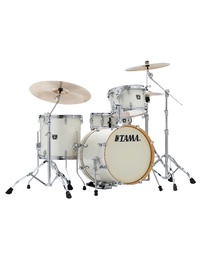 Tama CK48S VWS Superstar Classic Maple 4-Piece Drum Kit Vintage White Sparkle