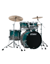 Tama WBS42S SPF Starclassic Walnut/Birch 4-Piece Shell Pack Satin Sapphire Fade