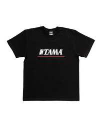 Tama TAMT004M Black T-Shirt Red Logo Medium