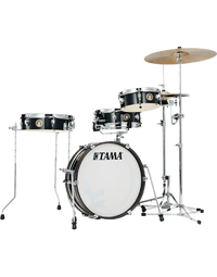 Tama LJK48P HBK Club-JAM Pancake 4-Piece Shell Pack Hairline Black