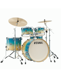 Tama CL52KRS PCLP Superstar Classic Maple 5-Piece Drum Kit Caribbean Lacebark Pine Fade