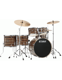 Tama IP62H6W CTW Imperialstar Poplar 6-Piece Drum Kit Coffee Teak Wrap