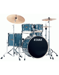 Tama IP52H6W HLB Imperialstar Poplar 5-Piece Drum Kit Hairline Blue