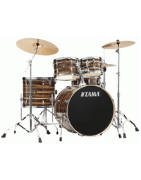 Tama IP52H6W CTW Imperialstar Poplar 5-Piece Drum Kit Coffee Teak Wrap