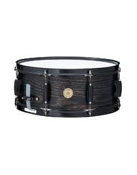 Tama WP1455BK BOW Woodworks Poplar Snare Drum 14 x 5.5" Black Oak Wrap