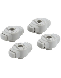 Tama QC8B4GY 50th Anniversary Quick-Set Cymbal Mate Gray Limited Edition (Pack of 4)
