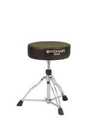 Tama HT430C VKH 1st Chair Round Rider Drum Throne Canvas Top Limited Edition Khaki / Brown