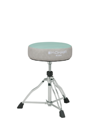 Tama HT430C VLB 1st Chair Round Rider Drum Throne Canvas Top Limited Edition Light Blue / Gray