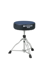 Tama HT430C VNB 1st Chair Round Rider Drum Throne Canvas Top Limited Edition Navy Blue / Gray