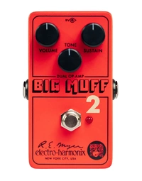 Electro-Harmonix Big Muff Pi 2 Dual OPAMP Analogue Fuzz / Distortion / Sustainer Pedal