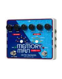Electro-Harmonix Deluxe Memory Man Analog Delay Pedal W/Tap Tempo 1100