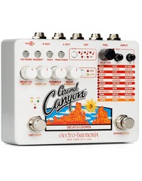 Electro-Harmonix Grand Canyon Advanced Multifunction Stereo Digital Delay and Looper Pedal w/ Tap Tempo
