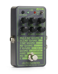 Electro-Harmonix Mainframe Digital Bit Crusher Pedal w/ High / Low / Band-Pass Filter